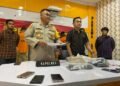 Polres Berau Kembali Ringkus 3 Pelaku iLegal Mining Yang Beroperasi di Kelurahan Sei Bedungun
