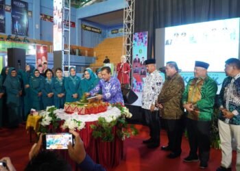 Wabup Apresiasi Prestasi TP PKK Berau di Acara Puncak HKG Ke- 51 Kaltim
