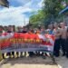 Wujudkan Kebersihan, Polres Berau Gelar Bhakti Sosial Bersih-Bersih Lingkungan di Kelurahan Rinding