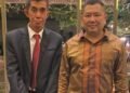 Agus Uriansyah bersama Hary Tanoesoedibjo Ketum Perindo saat rapat Konsolidasi DPW, DPD, Caleg DPR RI- Provinsi , Kabupaten dan Kota Se-Kaltim