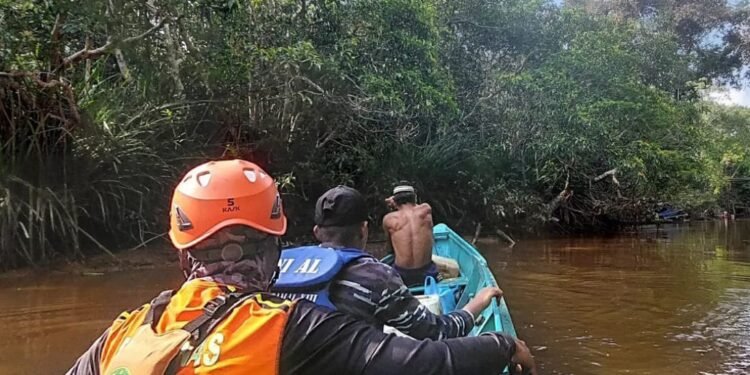 Tak Ditemukan Selama Sepekan, Tim SAR Putuskan Hentikan Pencarian Nelayan Yang Hilang di Sungai Sambaratta