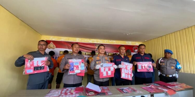 Polres Berau Berhasil Ringkus 16 Tersangka Penyalahgunaan Narkoba, 2 Diantaranya Perempuan
