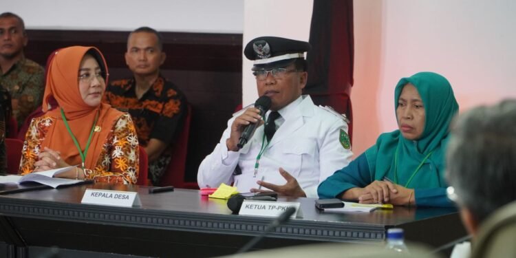 Labanan Makarti Optimis Juara Lomba Desa, Didepan Dewan Juri, Mudawi Paparkan Inovasi Labanan Makarti