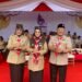 Gubernur Kaltim Sematkan Lencana Dharma Bhakti Pramuka Kepada Bupati, Wakil Bupati dan Ketua Kwarcab Pramuka Berau