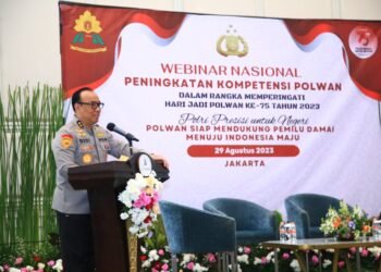 As SDM Ingatkan Pentingnya Peran Polwan Dalam Mengawal Pemilu Damai 2024