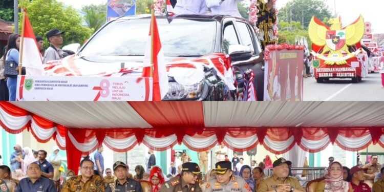 Pawai Mobil Hias Semarakkan HUT Ke-78 RI