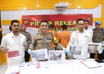 Polres Berau Tangkap 2 Pelaku Pengungkapan Kasus Karhutla, Begini Kronologinya!!!