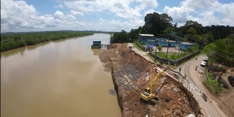 Longsor di Poros Gurimbang Meluas, Pemkab Berau Gerak Cepat Lakukan Penanganan
