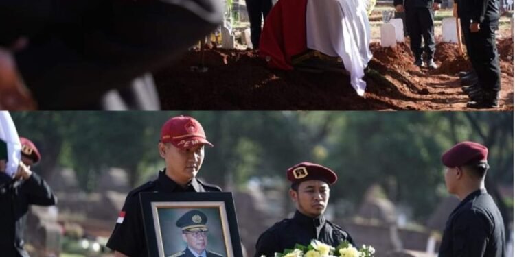Penghormatan Terakhir, Dirjenpas Pimpin Upacara Pemakaman (alm) Handoyo Sudradjat