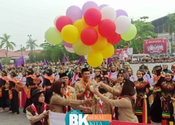 Peringati Hari Pramuka Ke- 62, Bupati Harapkan Gerakan Pramuka terus maju dan berkembang di Bumi Batiwakkal