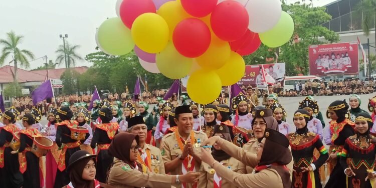 Peringati Hari Pramuka Ke- 62, Bupati Harapkan Gerakan Pramuka terus maju dan berkembang di Bumi Batiwakkal