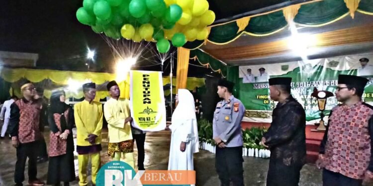 Sukses, Bupati Tutup Secara Resmi Gelaran MTQ ke-53 Tingkat Kecamatan Tanjung Redeb, Begini Harapan Bupati!!!