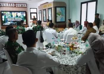 Kepala Staf Kodam VI/Mulawarman Kunjungi Kodim 0902/Berau, Dandim Paparkan Hasil Program TMMD Ke-118