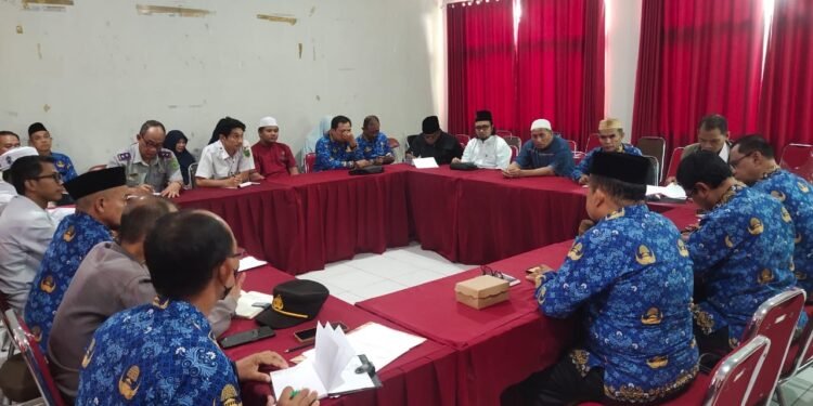 Matangkan Kesiapan, Kemenag Berau Gelar Rapat bersama Instansi Terkait Jelang Hari Santri Nasional 2023