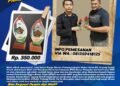 PWI Berau Nikmati Plakat Hasil Karya Warga Binaan Rutan Tanjung Redeb