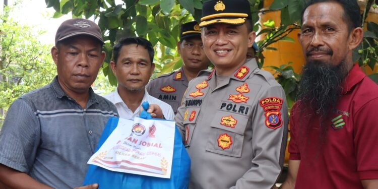 Polres Berau Salurkan 30 Ribu Liter Air Bersih, Peringati HUT Humas Polri ke-72