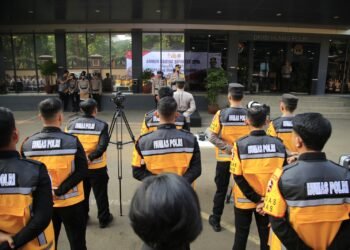 Pengamanan Pemilu 2024, Humas Polri Gelar Pasukan Kesiapan Satgas Humas