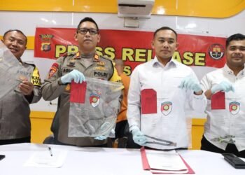 Residivis Pencurian Kabel di 10 Titik Tower BTS Akhirnya Diringkus Polres Berau, Kerugian Diperkirakan Capai Rp 33 Juta