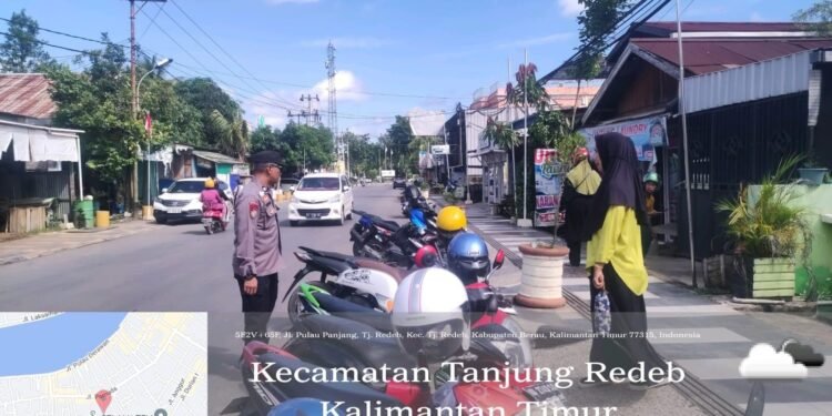 Polsek Tanjung Redeb Imbau Imbau Pemilik Roda 2 dan 4 Tak Parkir di Badan Jalan