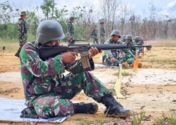 Tingkatkan Kemampuan, Prajurit Kodim 0902/Berau Laksanakan Latbakjatri TW IV TA. 2023