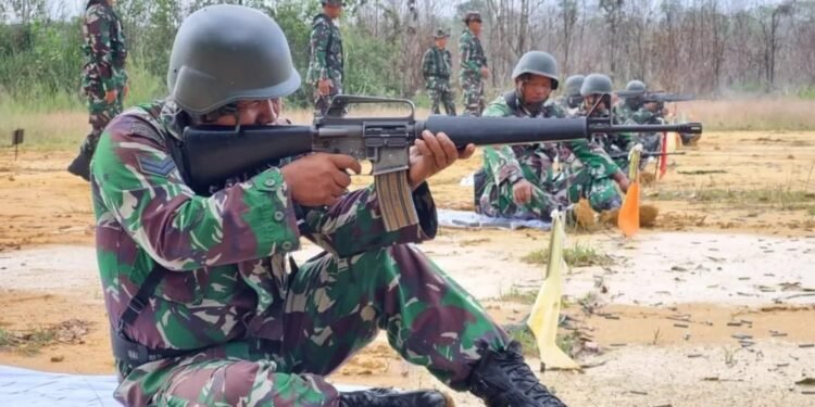 Tingkatkan Kemampuan, Prajurit Kodim 0902/Berau Laksanakan Latbakjatri TW IV TA. 2023