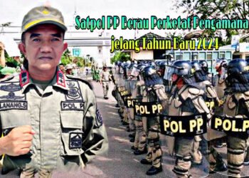 Satpol PP Berau Perketat Pengamanan jelang Tahun Baru 2024