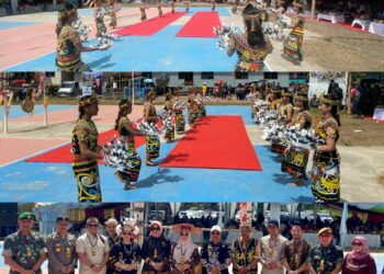 Lestarikan Budaya, Kampung Merasa Gelar Pesta Adat Budaya Meja Panjang, Pukau Wisatawan Lokal dan Domestik