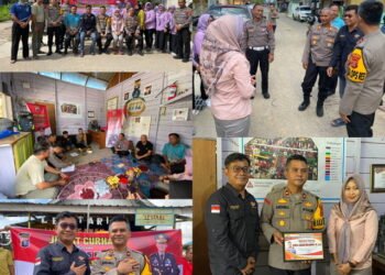 Jumat Curhat Polres Berau di Sambut baik Lurah dan Ketua RT 12 Kelurahan Karang Ambun, Begini Keluhan Warga!!!