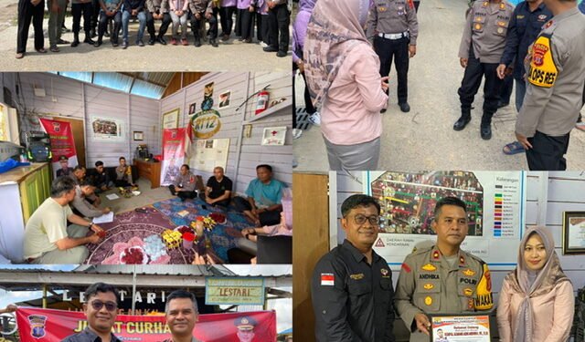 Jumat Curhat Polres Berau di Sambut baik Lurah dan Ketua RT 12 Kelurahan Karang Ambun, Begini Keluhan Warga!!!