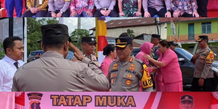 Kunjungan Kerja Perdana, Kapolres Berau Sambangi 3 Polsek di Bumi Batiwakkal