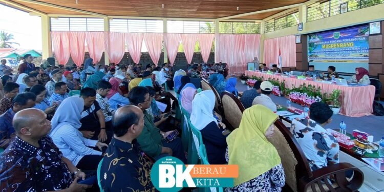 105 Usulan Prioritas di Musrenbang Kecamatan Pulau Derawan, Bupati Minta OPD Tindak Lanjuti Usulan Kepala Kampung