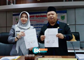 Bupati Sampaikan LKPJ Tahun 2023 Ke DPRD Kabupaten Berau