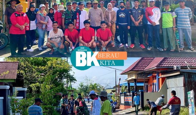 Hidupkan Budaya Gotong Royong, Kelurahan Karang Ambun Laksanakan Kerja Bakti Rutin Tingkat RT