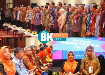Hadiri Rakornas Di Jakarta, Bupati Kawal dan Perjuangkan Usulan Formasi Pengadaan ASN Kabupaten Berau