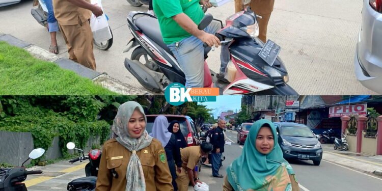 Berkah Ramadan, Kelurahan Karang Ambun Bersama Forum RT Bagikan Ratusan Takjil Gratis Kepada Warga dan Pengguna Jalan