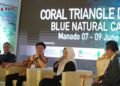 Bupati Sri Juniarsih Mas Paparkan Pilot Project Program Blue Economy Berau, di High Level Forum CTI-CFF 2024
