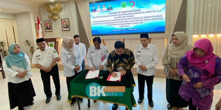 Tingkatkan Kapasitas SDM IKM, Pemkab Berau Gelar Pelatihan Pengelolaan Bisnis dan Manajemen Wirausaha