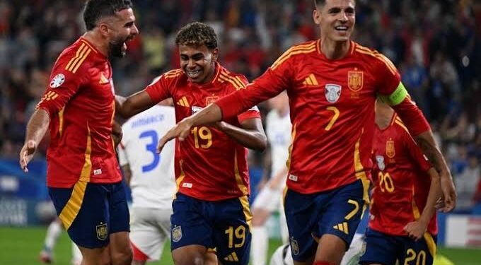 Gulung Tuan Rumah Germany 2-1, Spanyol Melenggang ke Babak Semi Final Hadapi France