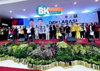 Pasangan MP&AW Resmi Deklarasi Sebagai Calon Bupati dan Wakil Bupati Berau Peridoe 2024-2029, Begini MP&AW