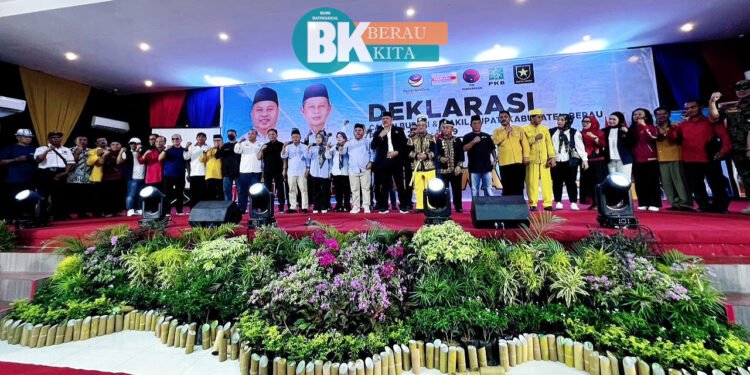 Pasangan MP&AW Resmi Deklarasi Sebagai Calon Bupati dan Wakil Bupati Berau Peridoe 2024-2029, Begini MP&AW