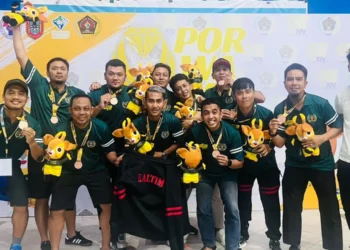 Kali Pertama, Tim Futsal PWI Kaltim Sukses Raih Perunggu di Porwanas Banjarmasin