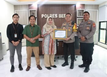 Komitmen Dalam Pengelolaan Anggaran, Kapolres Berau Terima Penghargaan IKPA Terbaik dari Kanwil DJPB Provinsi Kaltim