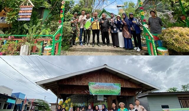 Dua RT Kelurahan Karang Ambun Ikuti Lomba Kebersihan Tingkat RT DLHK, Begini Pesan Lurah Karang Ambun