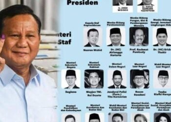 Berikut Daftar Kementrian Yang Dipecah di Kabinet Merah Putih Presiden Prabowo