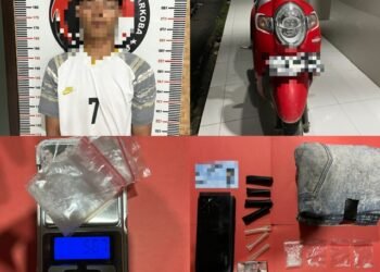 Edarkan Sabu, Pria Ini Berhasil diringkus SatResnarkoba Polres Berau, Begini Kronologinya