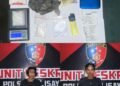 Dua Pelaku Peredaran Sabu Diamankan Polsek Talisayan, 5,66 Gram BB disita