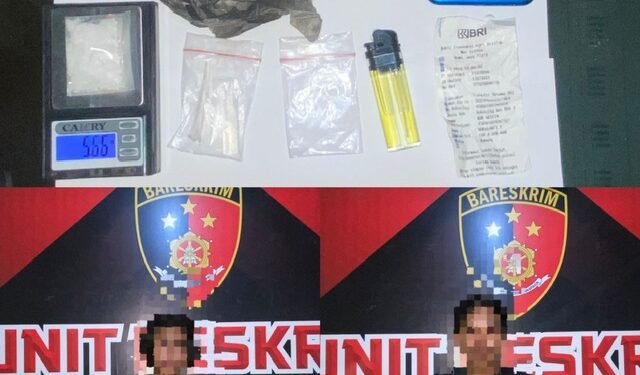 Dua Pelaku Peredaran Sabu Diamankan Polsek Talisayan, 5,66 Gram BB disita