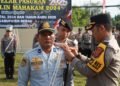 Siap Kawal Perayaan Nataru, Polres Berau Gelar Operasi Lilin Mahakam 2024