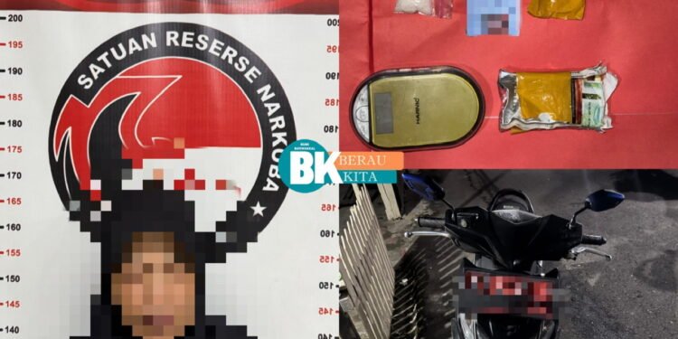 Edar Sabu, Wanita Paruh Baya Ini Diringkus Polres Berau