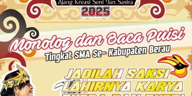 Lahirkan Bibit Seni Dan Sasta Bumi Batiwakkal, Teater Bumi Gelar Festival Monolog, Puisi dan Workshop Teater Tingkat SMA se-Kabupaten Berau, Ini Jadwalnya!!